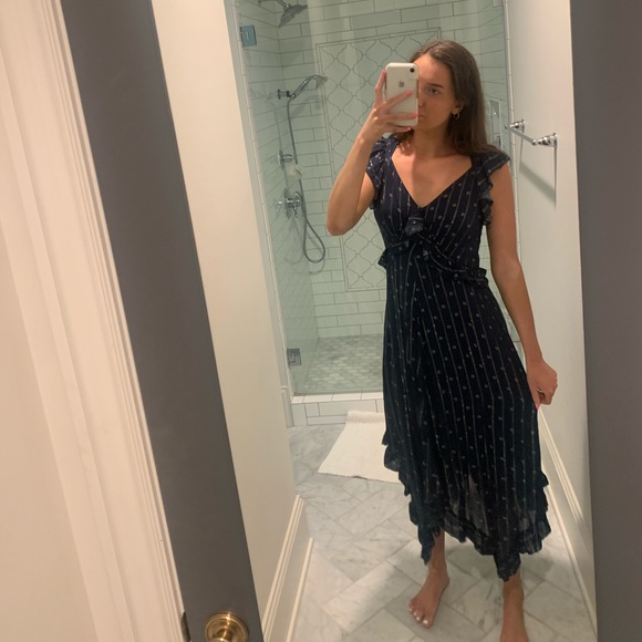 ICONS Day Ruffle Midi Objects of Devotion Dress - Picture 4 of 10